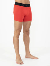 Performance Cotton Stretch Boxer Briefs - Chilli Red